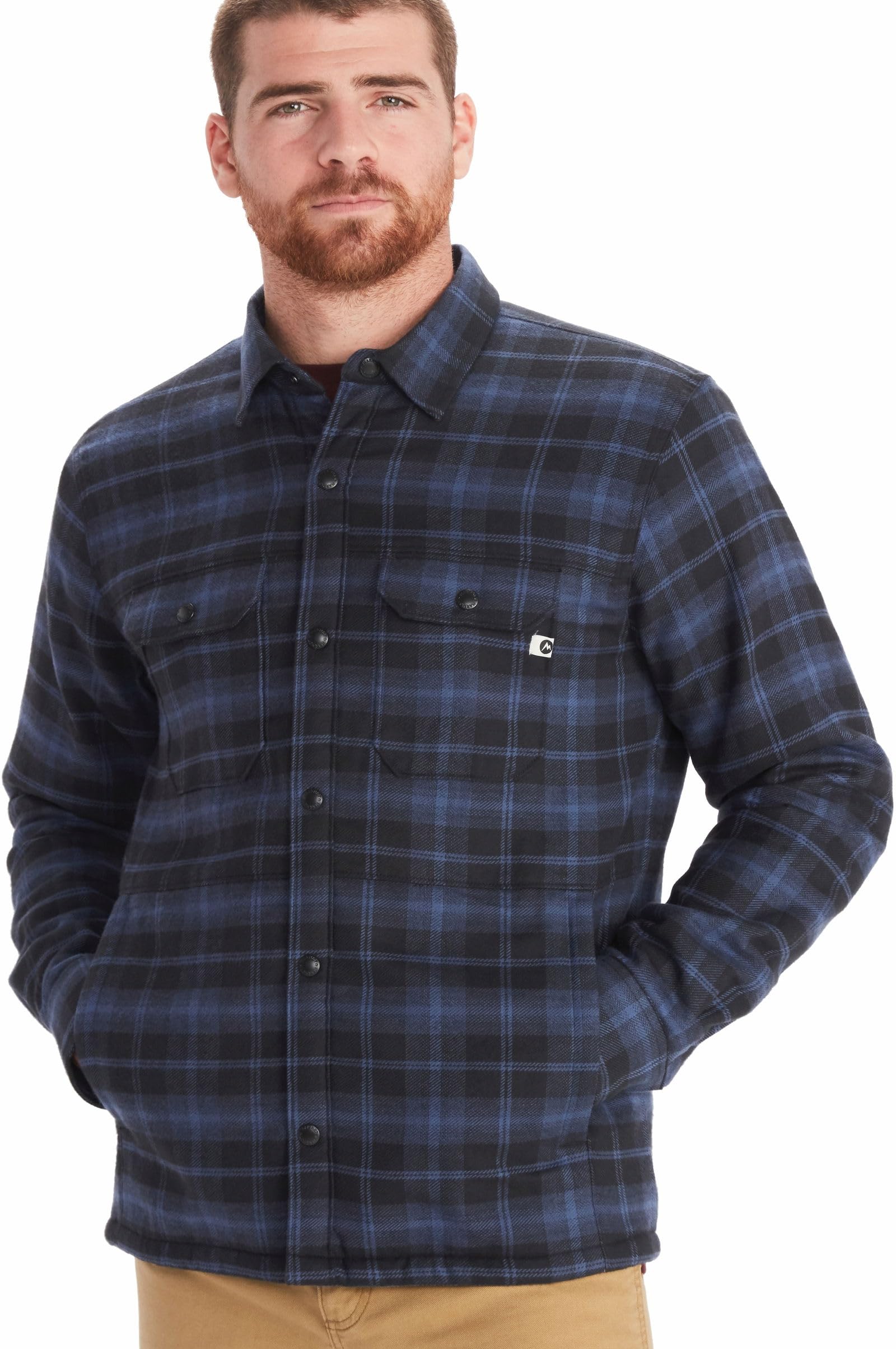 Men's Ridgefield Heavyweight Sherpa-Lined Flannel Jacket