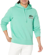 Lacoste X Minecraft Men's Classic-Fit Logo-Print Fleece Hoodie