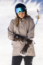 Hestra Army Leather Heli Ski Gloves - Navy