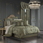 Santino Jade Queen Comforter Set - 4 Piece