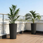 Set of 2 Stackable Large Flower Pots