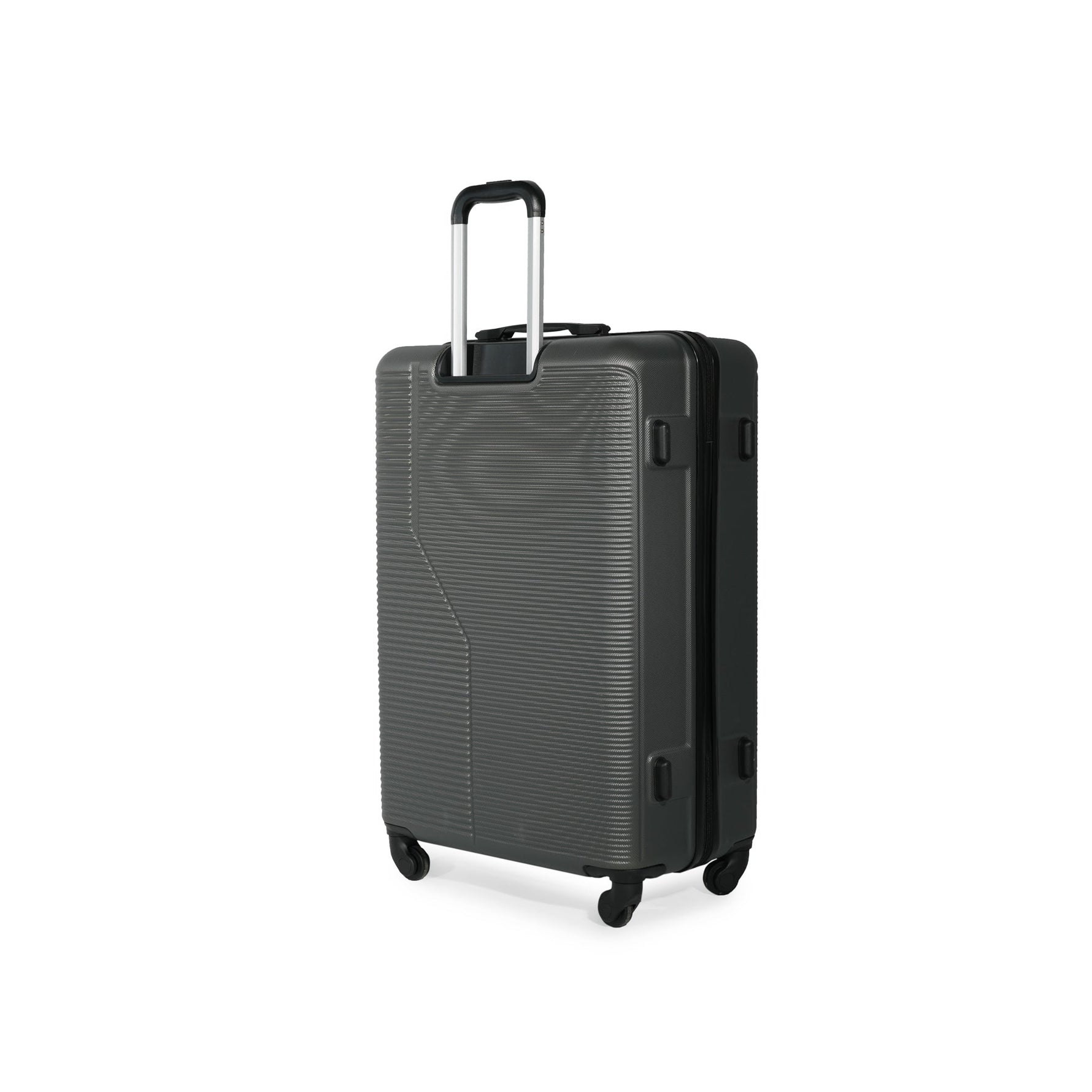 7-Piece Luggage Set ABS Lightweight & Durable Suitcase with Spinner Wheels TSA Lock (20/24/28) Dark Grey
