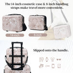 GigaTech 5-Piece PC+ABS Hardside Luggage Set