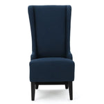 Alight Upholstered Dining Chair With High Back And Birch Wood Legs (Set of 2)