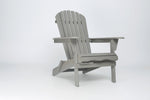 Classic Embossed Grain Adirondack Chair Set of 2