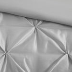 7 Piece Tufted Comforter Set Grey King
