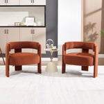Accent Chair for Living Room, Velvet Comfy Single Sofa Chair
