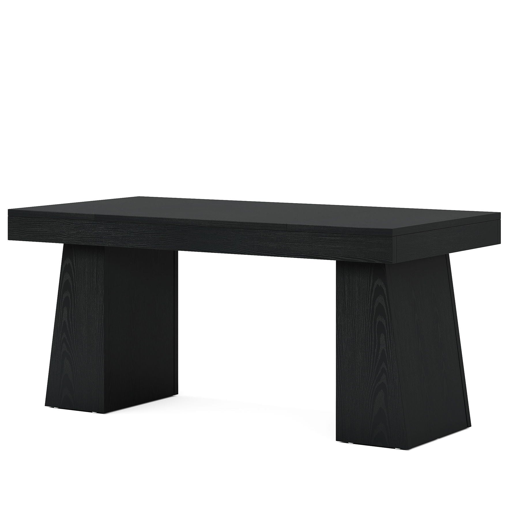 Executive Desk, Workstation With Double Trapezoid Base