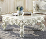 Adara Elegant White Coffee Table