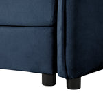 Oversized Deep Seat Sectional Sofa Modern Chenille Cloud Couch Large 3 Seater Modular Sofa with 3 Pillows