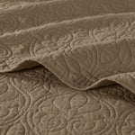 Reversible Quilt Set Mocha King/Cal King