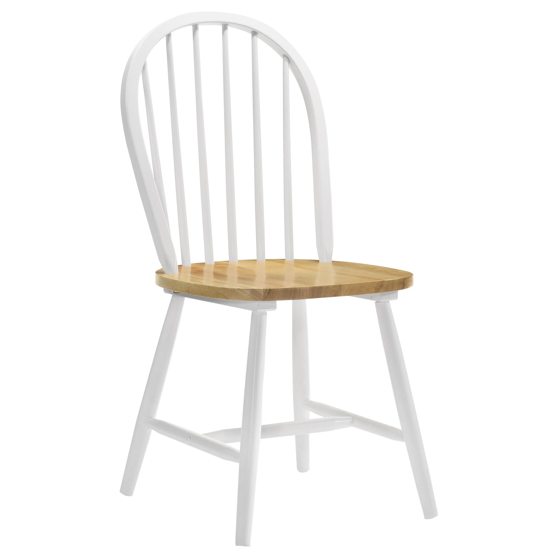 Greer Natural Brown And White 5-Piece Dining Set