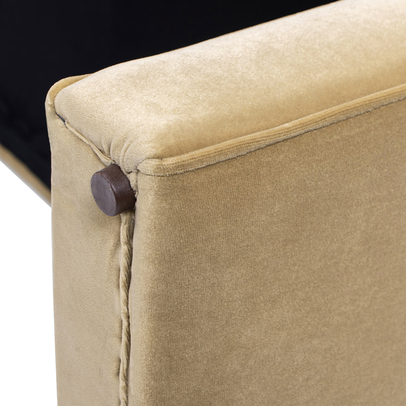 Mason 60.5' Arched Arm Bench with Bolster Pillows