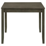 Rowland Charcoal 5-piece Dining Set