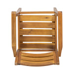 Stamford Dining Chairs Set of 2, Acacia Wood Patio Armchair