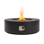40' Round Outdoor Propane Fire Pit Table
