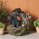 22" High Datona Outdoor Floor Fountain with Light