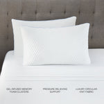 Restonic ComfortCare Plush King Size Mattress with Premium Comfort Bedding Pack
