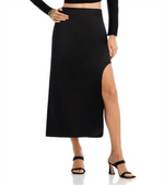 By Malene Birger Wick Midi Skirt Black