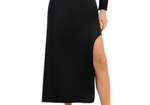By Malene Birger Wick Midi Skirt Black