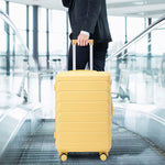 Set 3PCs 20'/24'/28' ABS Spinner Wheel Luggage - Yellow