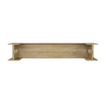 Farmhouse Style Oak-Colored Extra-Long Console Table