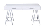 Coleen - High Gloss Writing Desk With USB