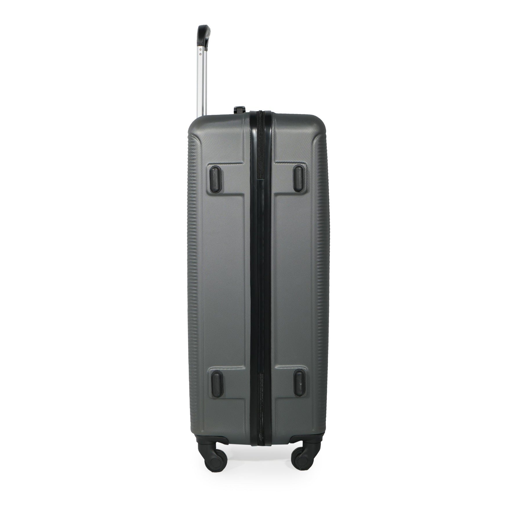 7-Piece Luggage Set ABS Lightweight & Durable Suitcase with Spinner Wheels TSA Lock (20/24/28) Dark Grey