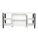 Industrial TV Stand for Living Room and Bedroom