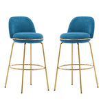Rio Claro Indoor Upholstered Barstool Set of 2