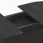 55.11'-70.86' Extendable Dining Table with Striped Legs