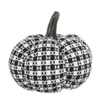 Set of Two Farmhouse Plaid Fabric Pumpkins by Bruce