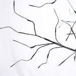 3 Pc Illuminated Halloween Tree with Purple LED Glow