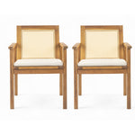 Preston Outdoor Dining Chair with Cushion Set