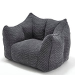 Comfortable Chenille Sofa Chairs With Highly Resilient Foam