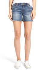 KUT from the Kloth Gidget Denim Shorts in Consolidated, Size 4
