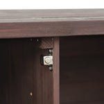 K&K Outdoor Kitchen Island, Rolling Bar Cart & Storage Cabinet