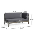 Brava X Back Corner Bench