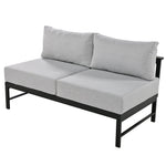 U_Style U-Shaped Outdoor Sectional Sofa Set