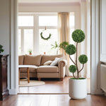 4FT Tall Artificial Boxwood Topiary Tree