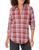 Women's Fairbanks Supersoft Shirt - Brick Plaid