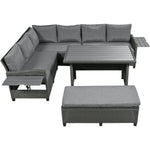 Tomax 5-Piece Outdoor Patio Rattan Sofa Set