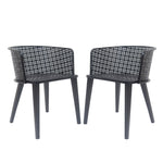 Milan Outdoor Dining Chair Set of 2