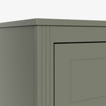 6-Drawer Double Dresser in Olive