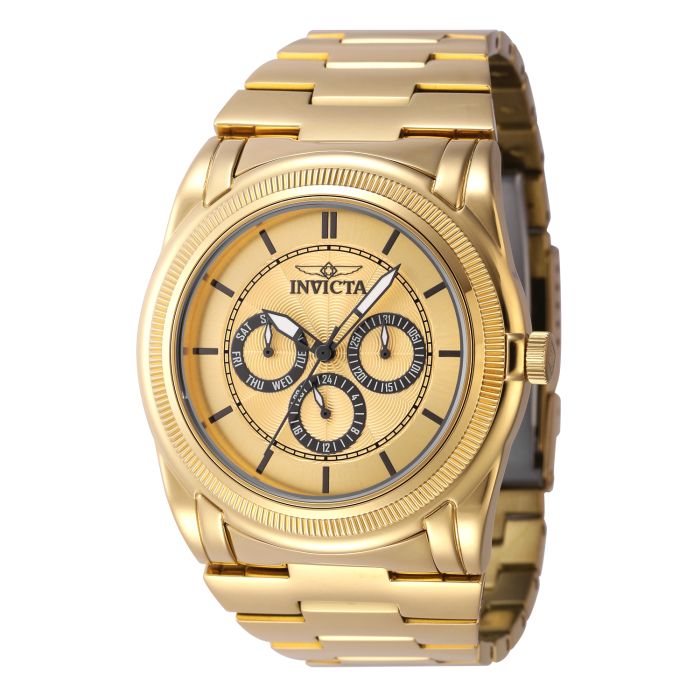 Invicta Slim 38mm or 46mm Quartz Multi Function Bracelet Watch