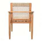 7 Pieces Acacia Wood Outdoor Dining Set with Cushions
