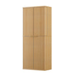 Kitchen Pantry Cabinet With 6 Doors