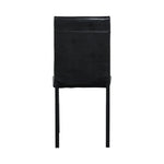 Metal Frame Dining Seats (Set of 4) - Black