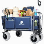 Beach Wagon with Big Wheels for Sand 500lbs Capacity