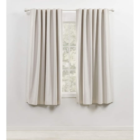 Sallie Blackout Heavy Cotton-Linen Blend Curtain Panel